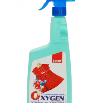 SANO oxygen препарат против петна от дрехи, 750мл SANO oxygen препарат против петна от дрехи, 750мл