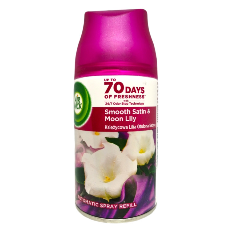 AIR WICK freshmatic ароматизатор пълнител 250мл, Smooth Satin & Moon Lily, 250мл