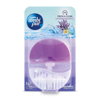 Ambi pur ароматизатор за тоалетна чиния 55мл, Lavender & Rosemary Ambi pur ароматизатор за тоалетна чиния 55мл, Lavender & Rosemary