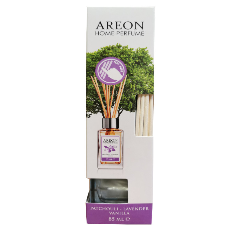 Areon домашен парфюм с клечки 85мл, Patchouli-Lavender-Vanilla