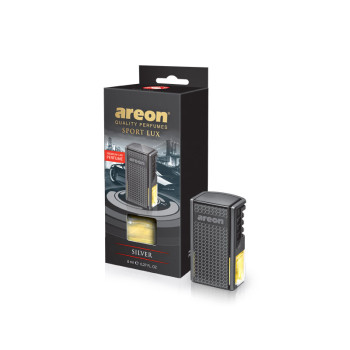 AREON ароматизатор за кола, Машинка с пълнител, Sport lux, Silver AREON ароматизатор за кола, Машинка с пълнител, Sport lux, Silver
