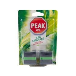 PEAK таблетки за казанче, Зелена вода, Pine, 2 броя