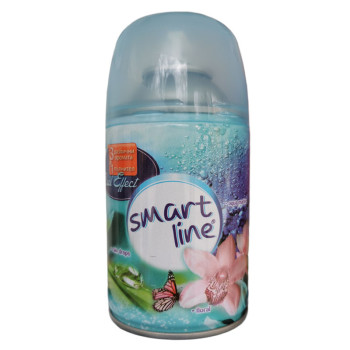 SMART LINE ароматизатор, Пълнител за машина, 3 аромата, Дъжд, Орхидея, Аквамарин, 260мл SMART LINE ароматизатор, Пълнител за машина, 3 аромата, Дъжд, Орхидея, Аквамарин, 260мл