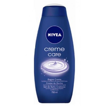 NIVEA крем душ гел пяна за вана, Creme care, 750мл