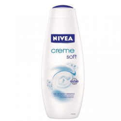 NIVEA крем душ гел пяна за вана, Creme soft, 750мл