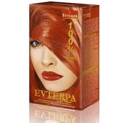 EVETRA боя за коса, пурпорночервена щадяща косата