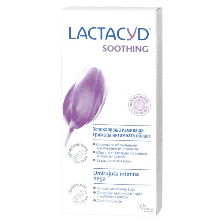 Lactacyd soothing интимен гел 200мл
