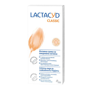 Lactacyd интимен гел, Classic, 200мл Lactacyd интимен гел, Classic, 200мл