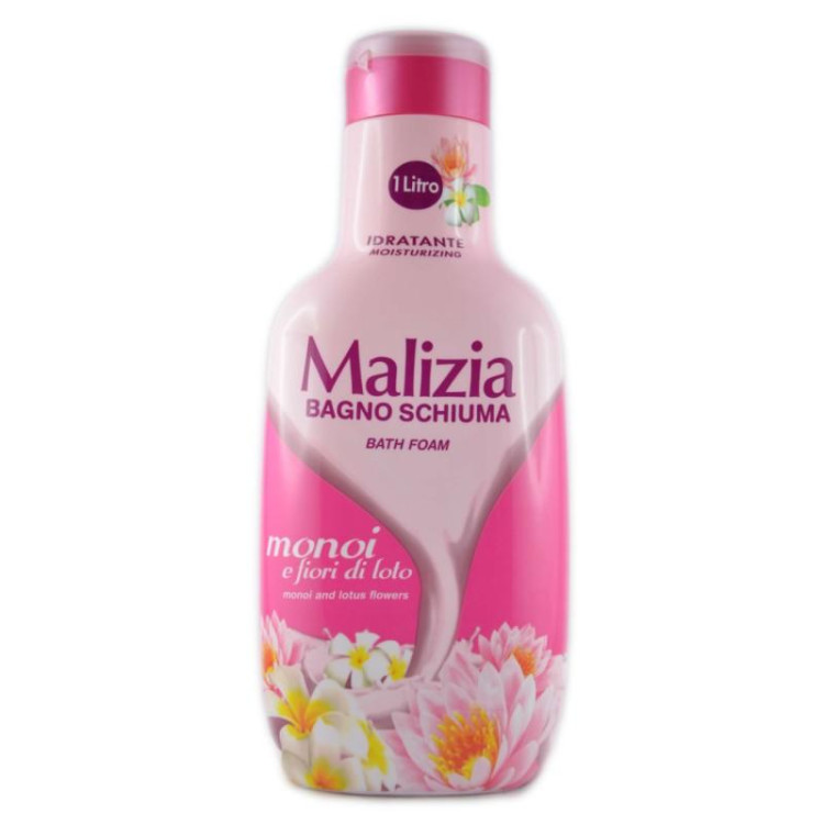 MALIZIA душ-гел пяна за вана, Idratante, 1литър 