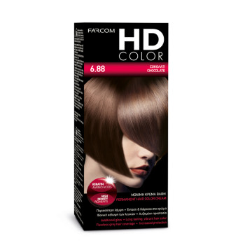 FARCOM HD color, Боя за коса, Номер 6.88, Шоколад FARCOM HD color, Боя за коса, Номер 6.88, Шоколад