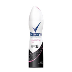 Rexona дезодорант дамски, Invisible pure, 150мл