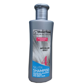 Шампоан за коса BLOND TIME Silver 150ml - ОЦВЕТЯВАЩ ШАМПОАН