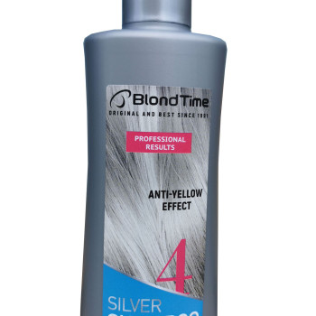Шампоан за коса BLOND TIME Silver 150ml - ОЦВЕТЯВАЩ ШАМПОАН