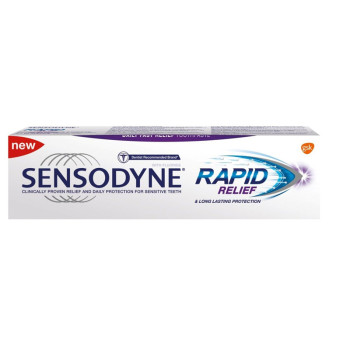 SENSODYNE паста за зъби, Rapid Relief, 75мл