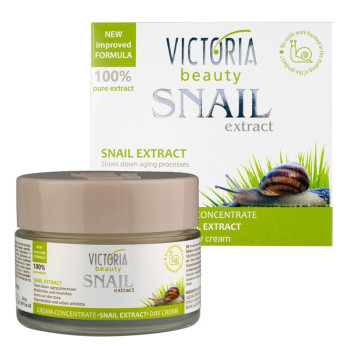 Vicoriq Beauty Snail крем за лице с охлювен екстракт, Дневен