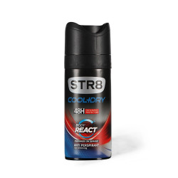 Str8 cool+dry мъжки дезодорант против изпотяване, 150мл