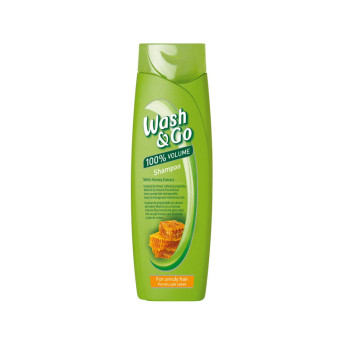 WASH&GO шампоан за коса, Мед , 200мл