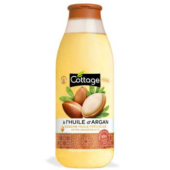 COTTAGE  душ-гел пяна за вана, Argan oil, 560мл