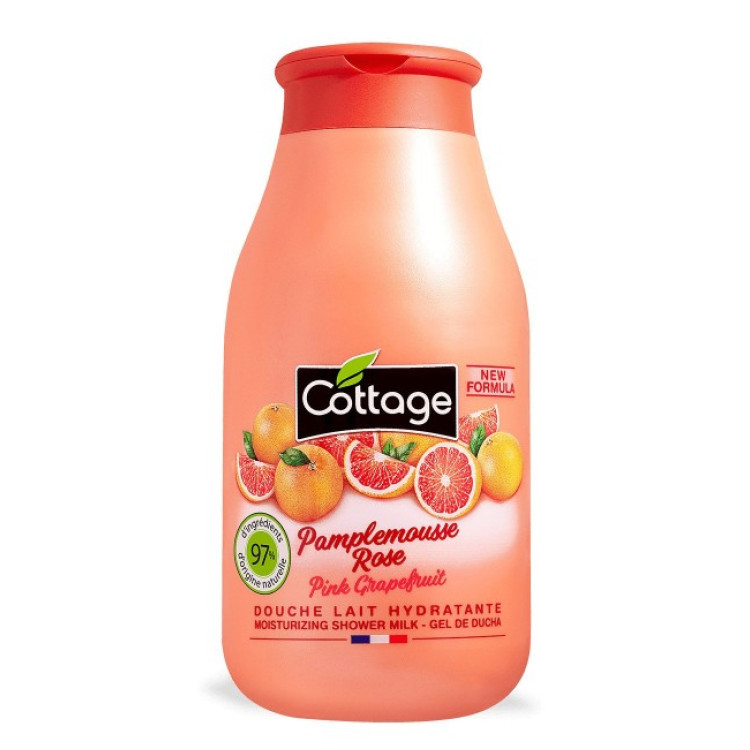 COTTAGE крем-душ гел, Pink grapefruit, 250мл