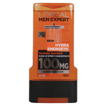LOREAL men expert мъжки душ гел, Hydra Energetic, 300мл