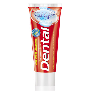 DENTAL паста за зъби Jumbo, Triple Effect, 250мл