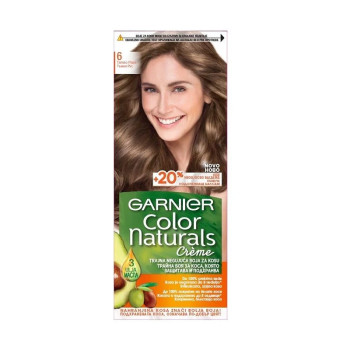 GARNIER боя за коса, Color naturals, Номер 6, Тъмно рус