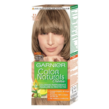 GARNIER боя за коса, Color naturals, Номер 7.1, Пепеляво рус