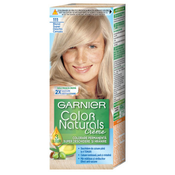 GARNIER боя за коса, Color naturals, Номер 111, Пепеляво много, много светло рус GARNIER боя за коса, Color naturals, Номер 111, Пепеляво много, много светло рус