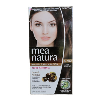 MEA NATURA боя за коса, Без амоняк, номер 6.782, Какао