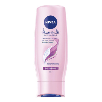 NIVEA балсам за коса, Hairmilk, Natural shine, 200мл