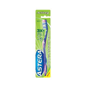 ASTERA четка за зъби, Active 3, Soft