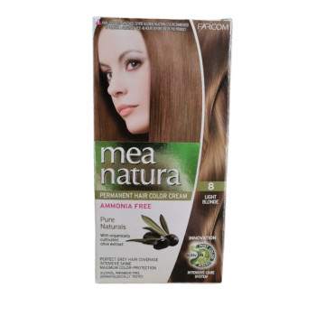 MEA NATURA боя за коса, Без амоняк, номер 8, Светло русо
