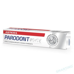 Astera Paradont white, паста за зъби, 75мл
