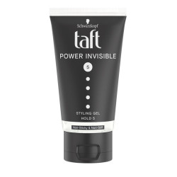 TAFT гел за коса, Power Invisible, Фиксация 5, 150мл