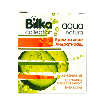 BILKA aqua natura хидратиращ крем за лице, 40мл
