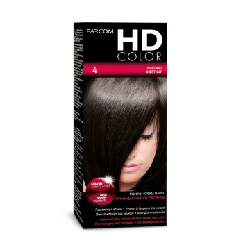 FARCOM HD color, Боя за коса, Номер 4, Кестеняво