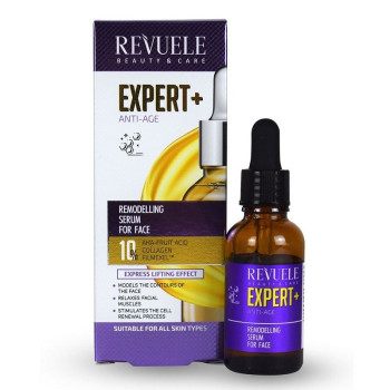REVUELE серум за лице, Expert +, Ремоделиращ, Anti-age, 25мл REVUELE серум за лице, Expert +, Ремоделиращ, Anti-age, 25мл