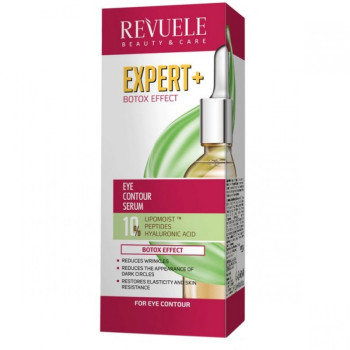 REVUELE серум за околоочен контур, Botox effect , Expert +, 25мл REVUELE серум за околоочен контур, Botox effect , Expert +, 25мл