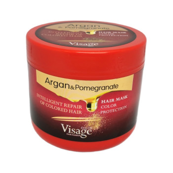 VISAGE маска за боядисана коса, Argan & Pomergranate, 500мл VISAGE маска за боядисана коса, Argan & Pomergranate, 500мл