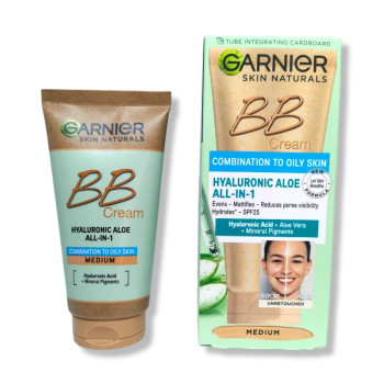 GARNIER BB крем, Комбинирана към мазна кожа, Medium, 50мл