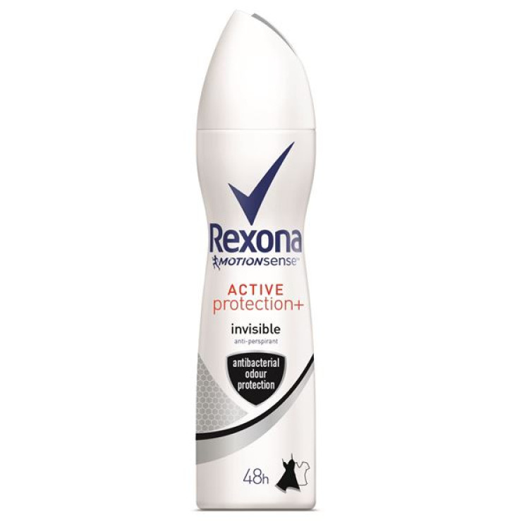 Rexona дезодорант дамски, Active protection+, Invisible, Antibacterial, 150мл