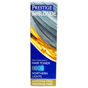 PRESTIGE полутраен тонер за коса, BB05, Nortern lights, 100мл PRESTIGE полутраен тонер за коса, BB05, Nortern lights, 100мл