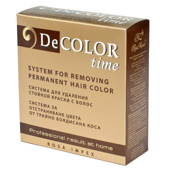 DE COLOR time деколорант за коса, 3х110мл