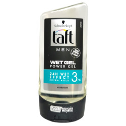 TAFT гел за коса, Wet gel, Фиксация 3, 150мл