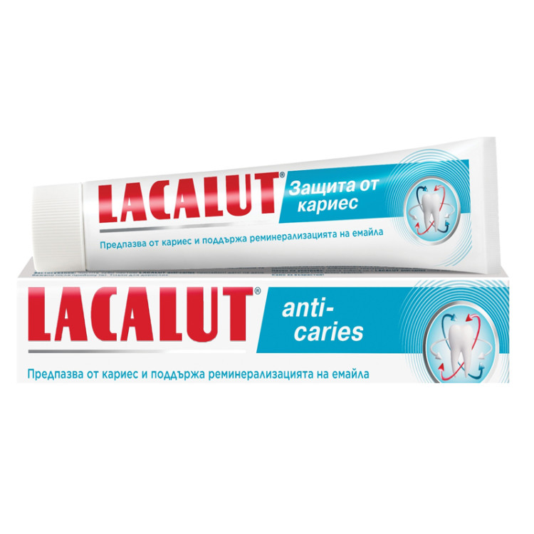 LACALUT паста за зъби, Защита от кариес, 75мл 