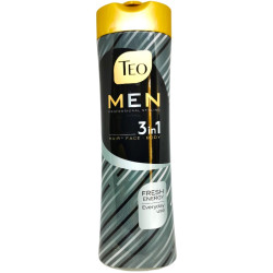 TEO шампоан за коса, Мъжки, 3в1, 350мл