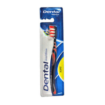 DENTAL четка за зъби, Total clean, Soft, 1 брой DENTAL четка за зъби, Total clean, Soft, 1 брой
