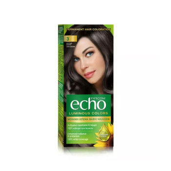 FARCOM ECHO боя за коса, тъмно кестеняво, номер 3 FARCOM ECHO боя за коса, тъмно кестеняво, номер 3