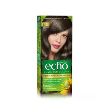 FARCOM ECHO боя за коса, тъмно русо пепеляво, номер 6.1 FARCOM ECHO боя за коса, тъмно русо пепеляво, номер 6.1