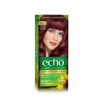 FARCOM ECHO боя за коса, златен махагон, номер 6.2 FARCOM ECHO боя за коса, златен махагон, номер 6.2